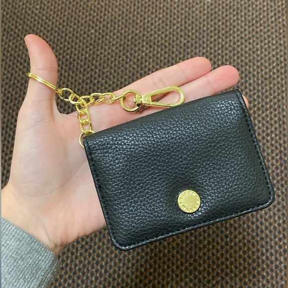 URGENT - Steve Madden Wallet With Chain, black and gold, leather - Picture 1 of 7